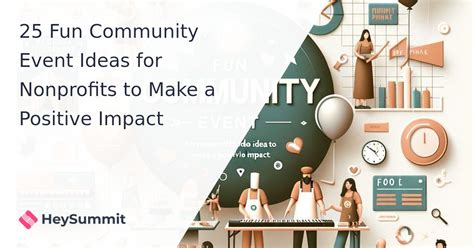community charity events|25 Fun Community Event Ideas for Nonprofits to Make a Positive .